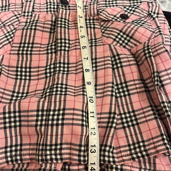 Arizona Jean Company Pink and Black Plaid Mini Skort - Picture 10 of 10